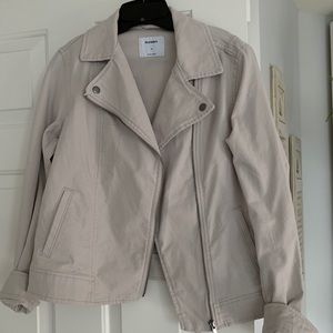 Canvas moto jacket